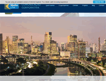 Tablet Screenshot of medialinkbrasil.com